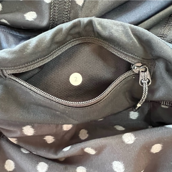 LULULEMON Pace Rival Skirt II (Tall) 4-way Stretch, Black + Gray Polkadot, 2 - Picture 13 of 13